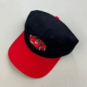 Vintage Chevron Cars Hat Cap Strapback Black Red Cartoon Gasoline Techron 90s